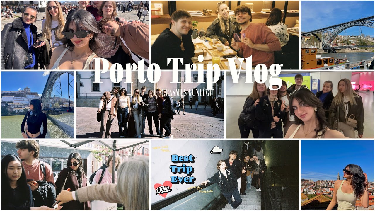 Poto Trip Vlog | Erasmus Günlüklerim 🇵🇹