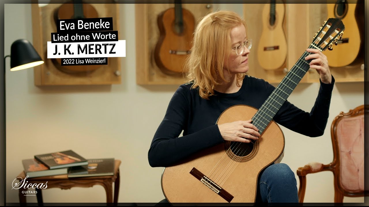 Eva Beneke plays Lied ohne Worte by J. K. Mertz on a 2022 Lisa Weinzierl 