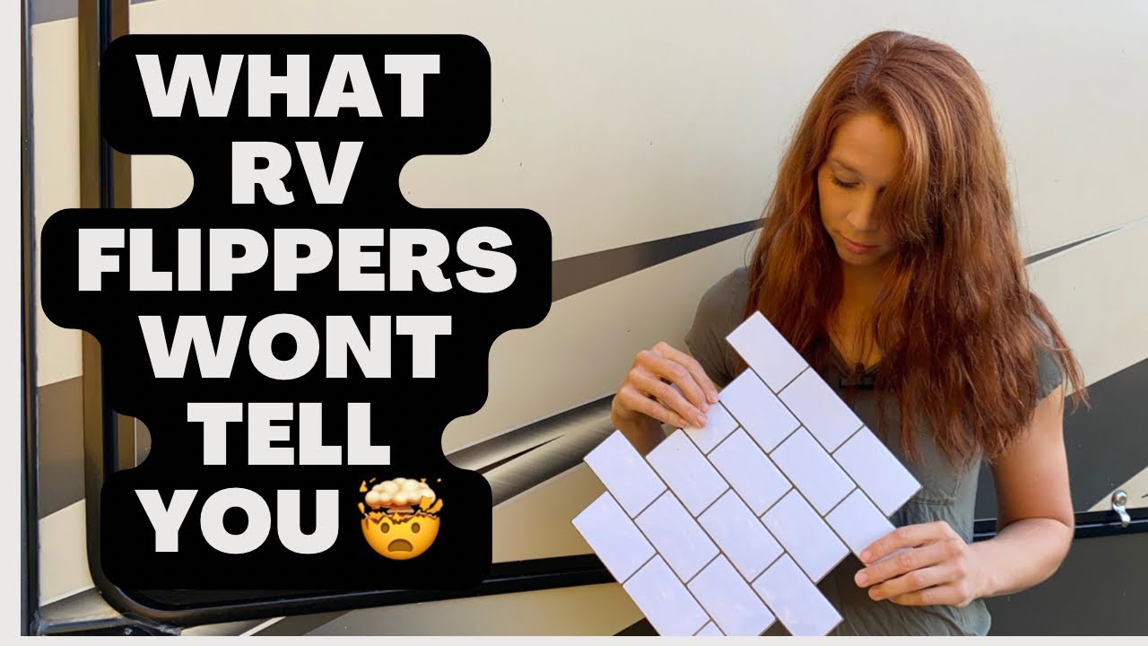 The TRUTH about peel and stick tile in your RV! Don&rsquo;t make this mistake!