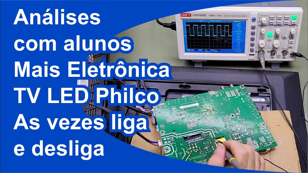 TV LED Philco as vezes liga e desliga