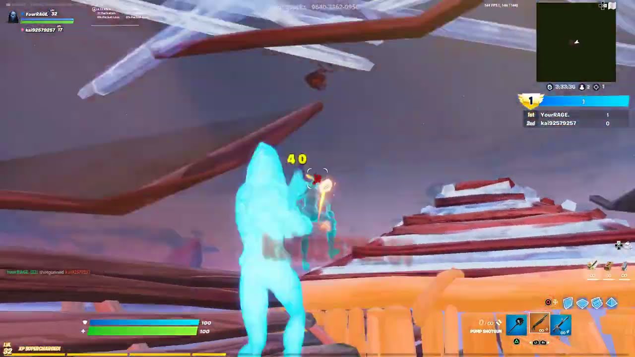 Я сразился 1 на 1 с AMP KAI в Fortnite 😂 (затроллил его)