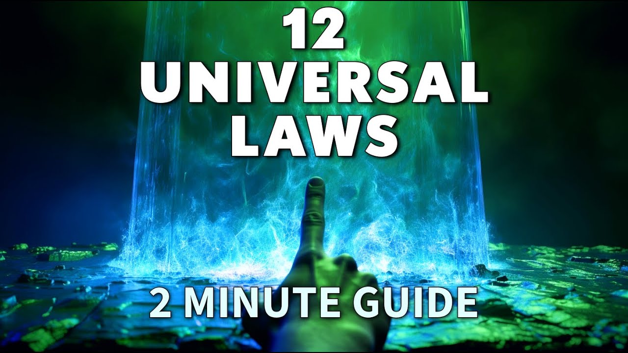 The 12 Universal Laws - 2 Minute Guide