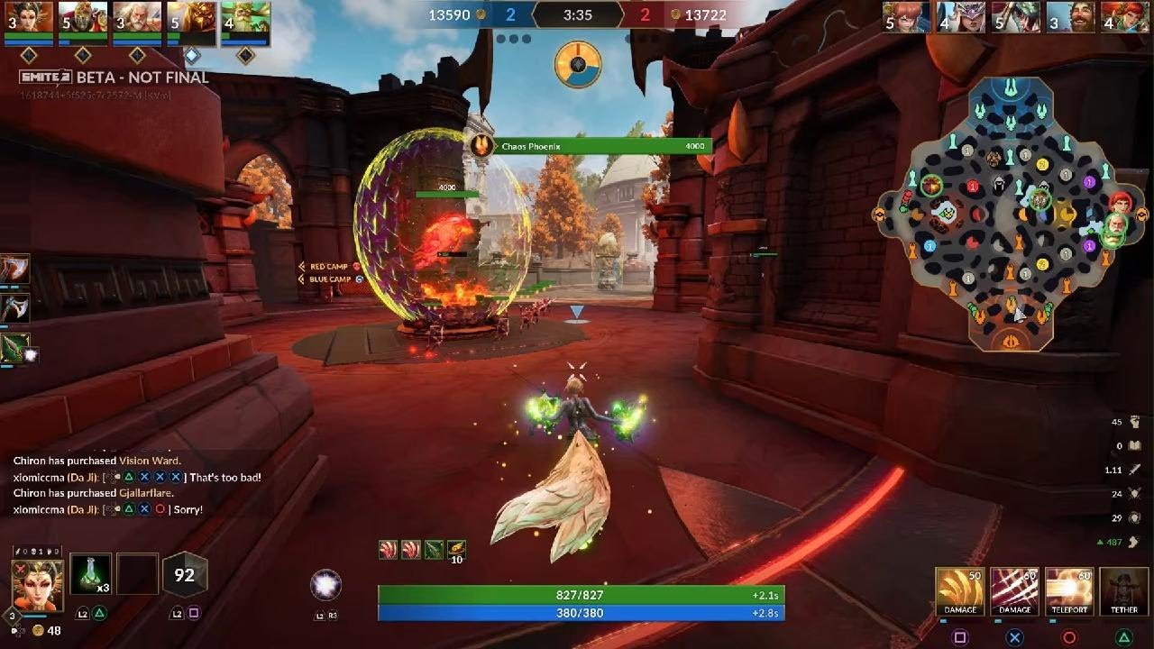 SMITE 2 Ranked Platnium Daji Jungle