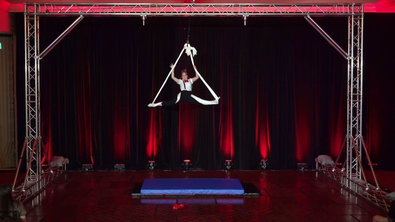 Canadian Pole & Aerial Competition - 1st place Aerial Sport - Novice & Junior - Haley