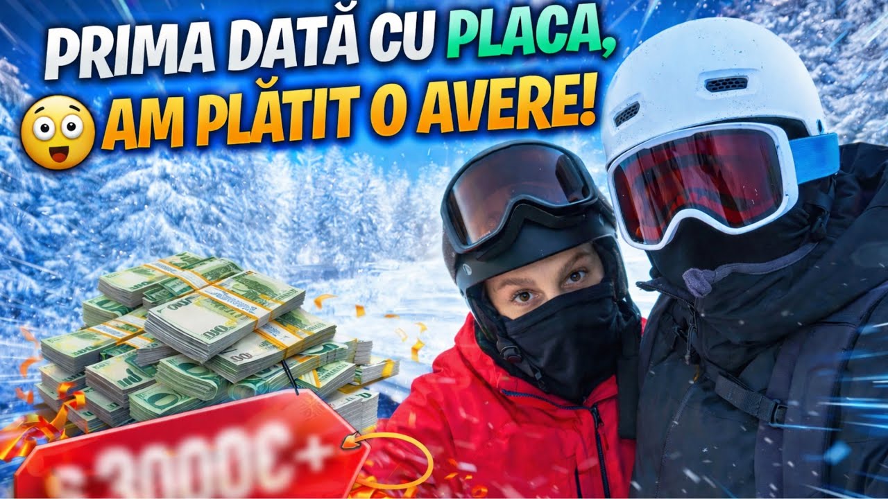 🏂 Cât costă o lecție de snowboard? 💶 Experiența noastră REALĂ