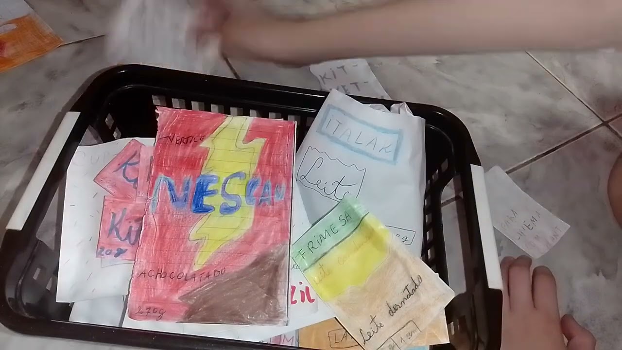 Fazendo comprinhas no mercado