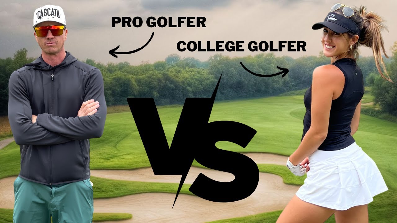 Can I BEAT A PRO Golfer? | Sabrina Andolpho