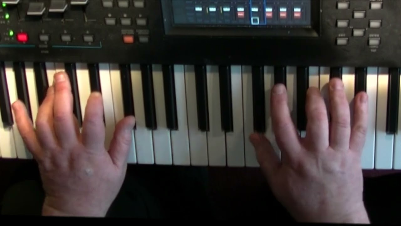 Walk of Life -Dire Straits (keyboard tutorial) Yamaha MODX
