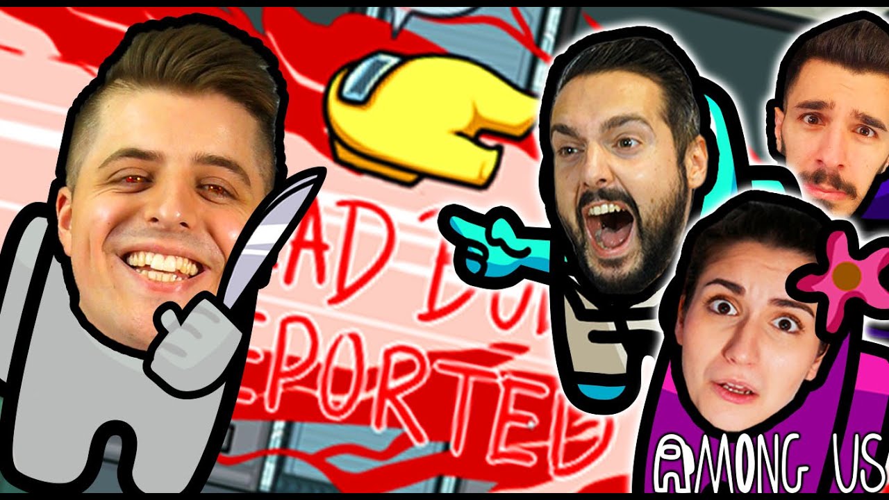 IMPOSTER RENE JAGT KAAN, DANIA & CLAUDIO! AMONG US ALLE SPRECHEN-CHALLENGE