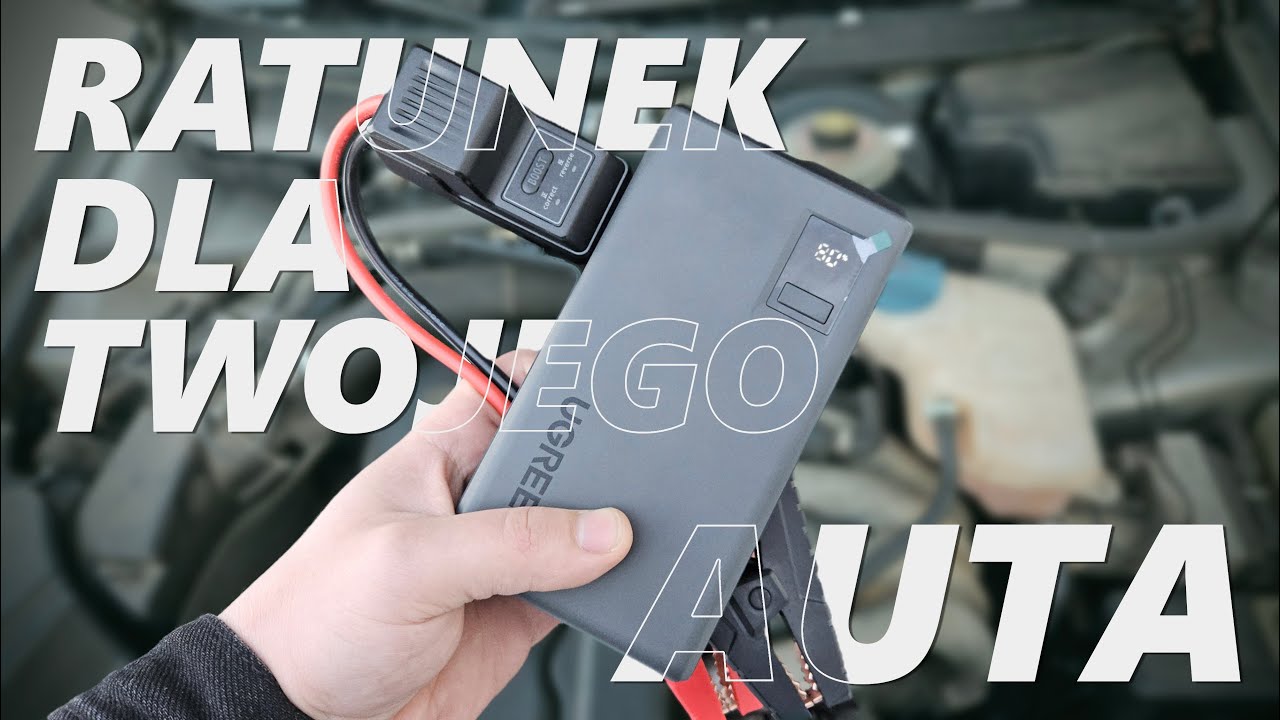 Powerbank, który NAŁADUJE twoje AUTO | Ugreen Jump Starter ES702