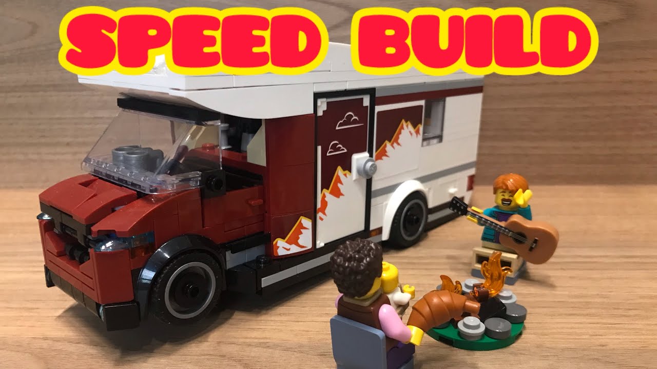 LEGO Camper Van assembly /Speed Build/ 60454