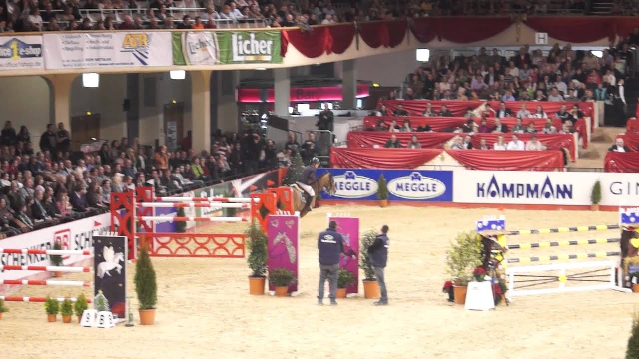 CSI4* Frankfurt 2011 Grand Prix Stechen - Katharina Offel (UKR) mit Cathleen, Platz 7