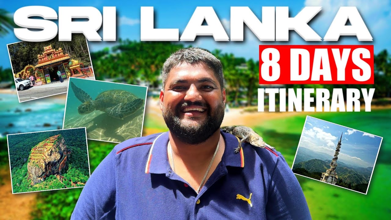 8 Days SRI LANKA Complete Travel Itinerary 2025 | Flights, Hotels, Budget