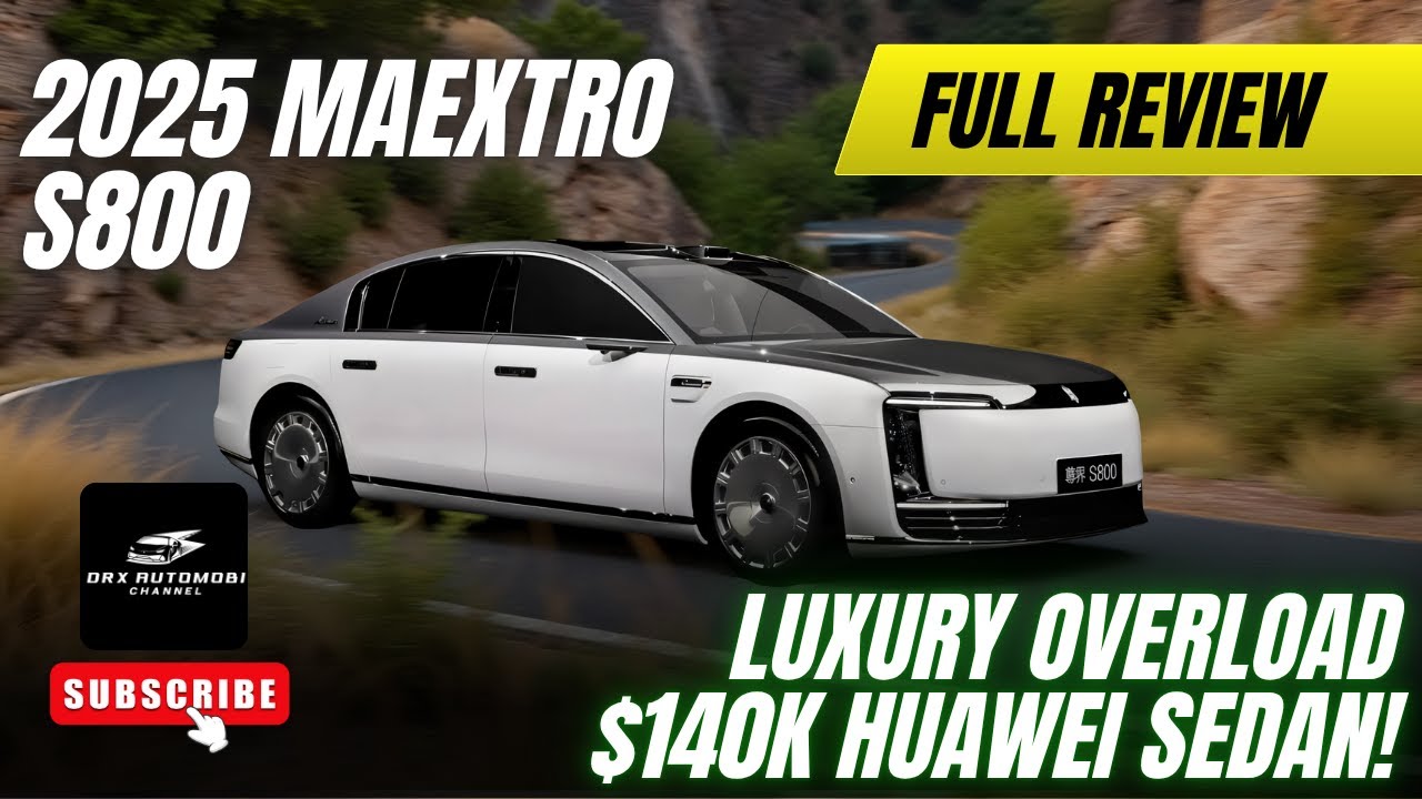 2025 Maextro S800 &ndash; Huawei&rsquo;s Ultra-Luxury EV Sedan Revealed!