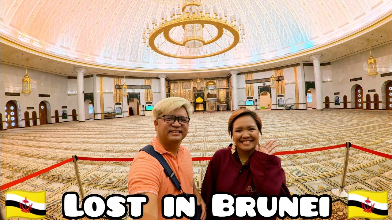 First Time in Brunei 🇧🇳 | Bandar Seri Begawan City Tour & Beautiful Temples