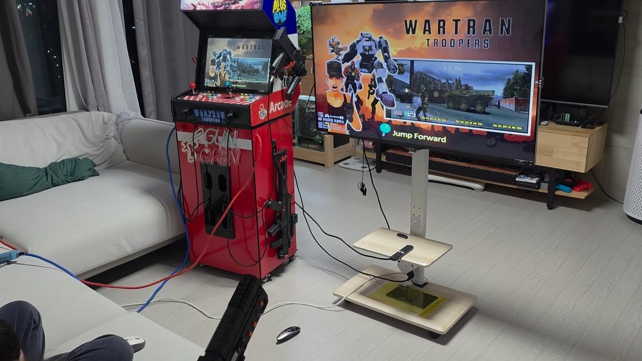 Wartran Troopers Arcade(Teknoparrot) | 4 Player Light Gun Test (2 X-Gunner + 2 Gun4IR)