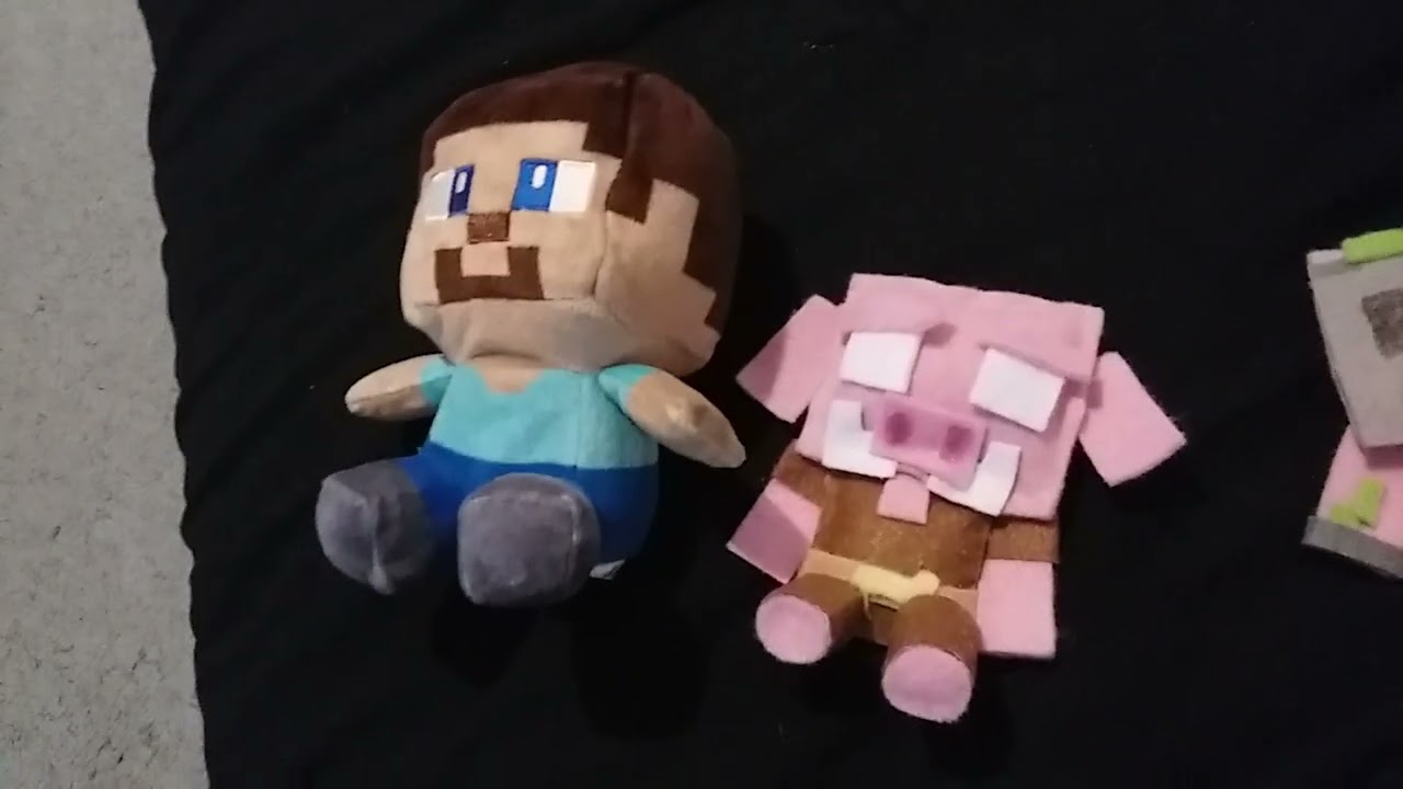 Minecraft plush collection 2022