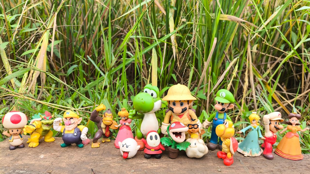 Super Mario Bros|luigi|Bowser|Princess Peach|Yoshi|Toad|Koopa Troopa|Para Goomba|King Boo|Bill Bulet