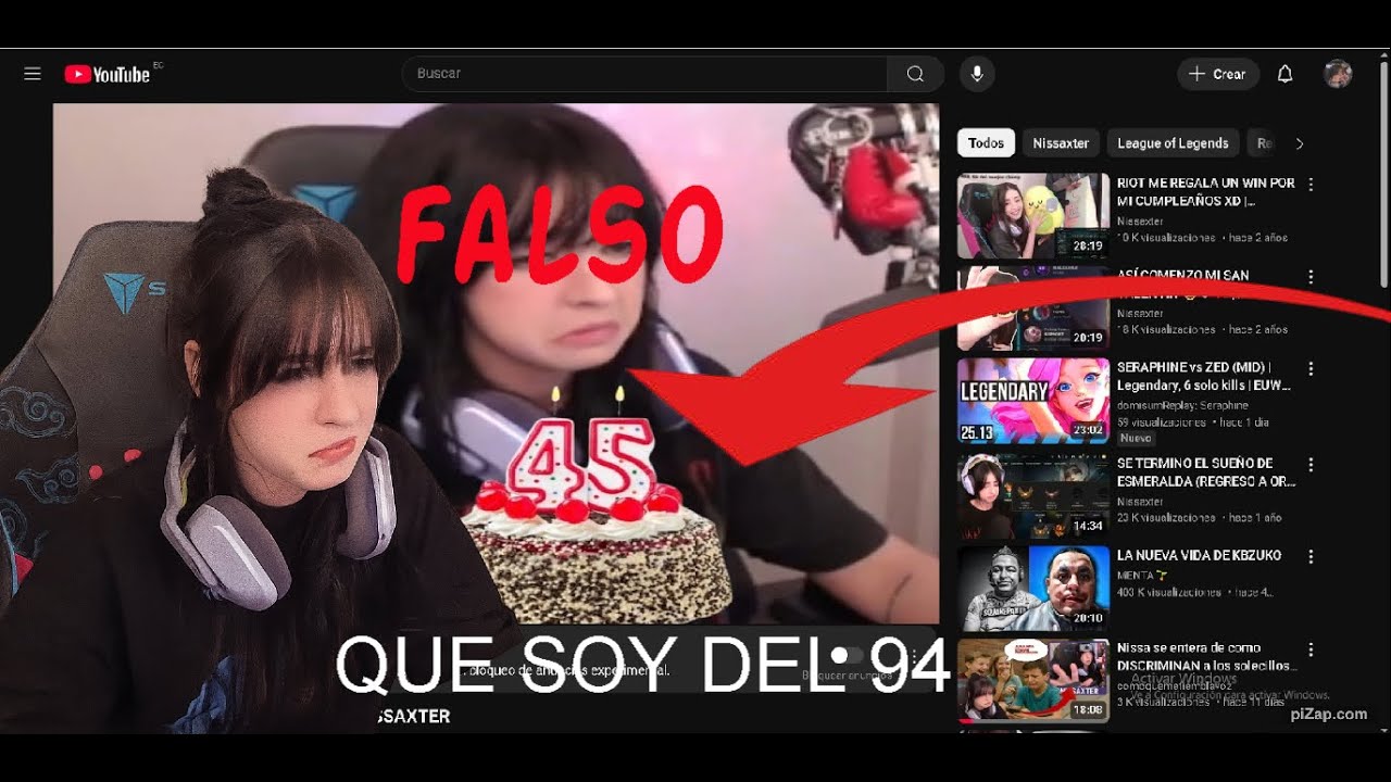 Nissa niega TENER 45 años y afirma que NO ES VIEJA