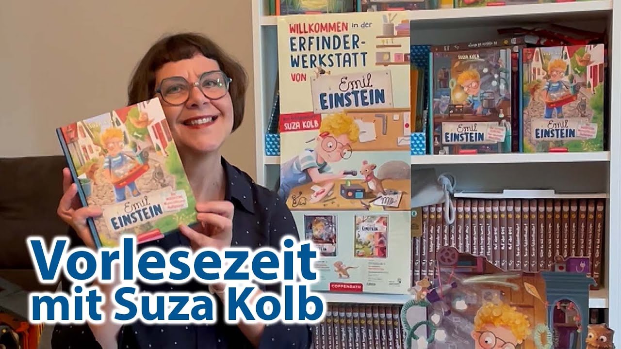 Vorlesezeit: Suza Kolb liest aus "Emil Einstein - Der magische Wunschhund-Aufspürer"