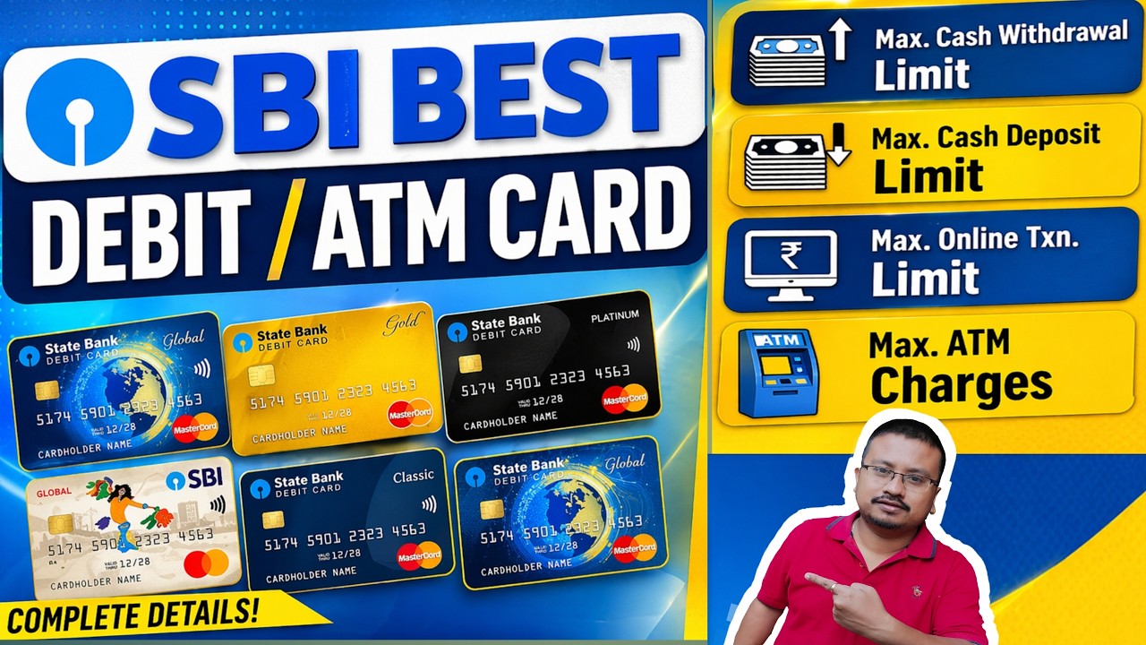 SBI Best Debit Card 2026 | SBI ATM Cards Cash Withdrawal, Deposit & ATM Charges Full Details