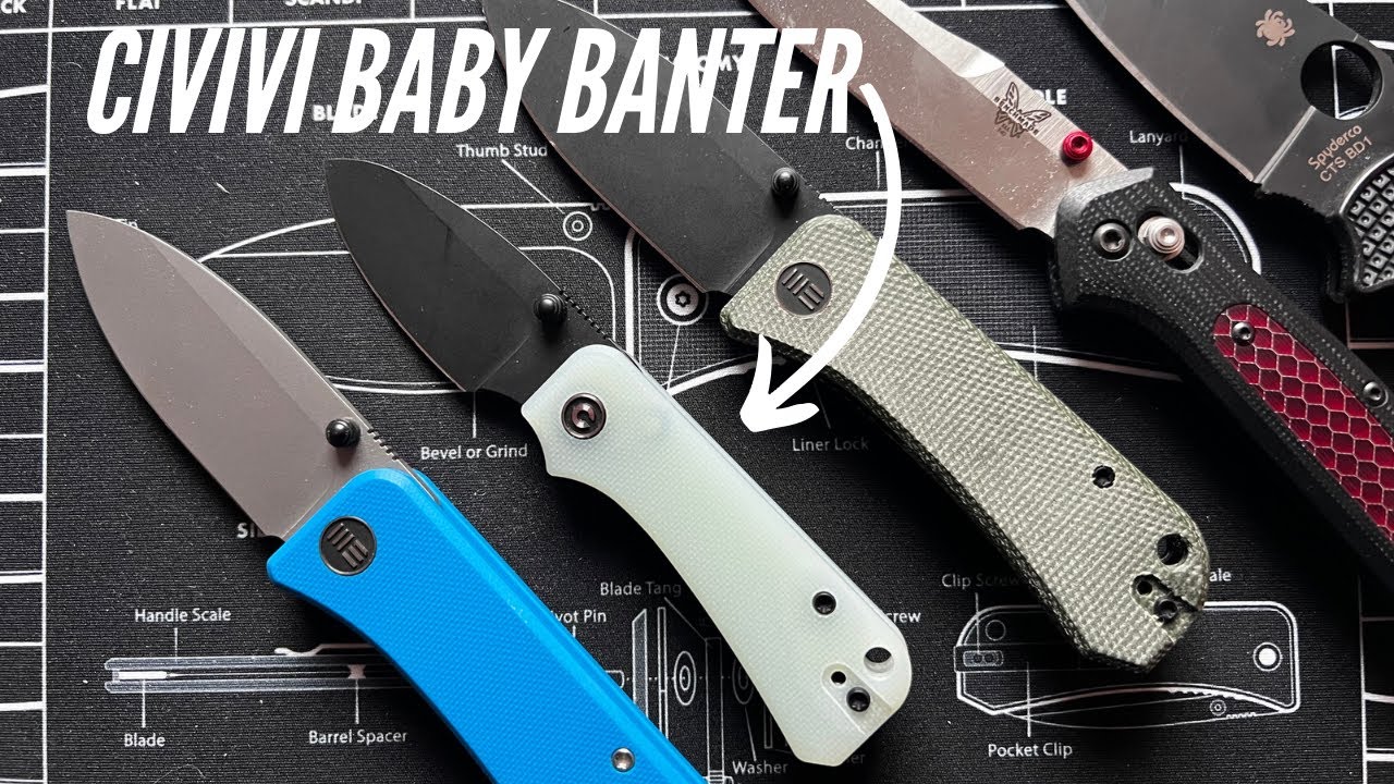 Civivi Baby Banter: EDC Options That Compare - Benchmade, Spyderco, Cold Steel