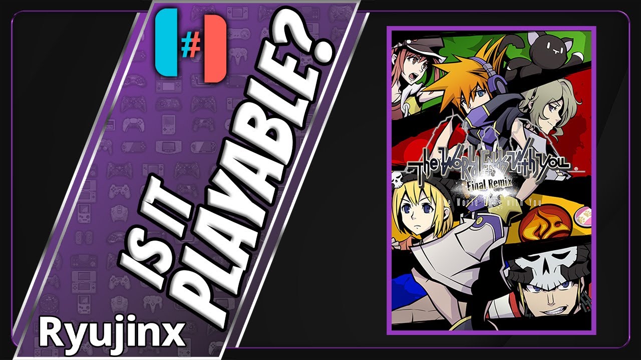 Можно ли играть в The World Ends With You? Производительность Ryujinx [Ryzen 9 7950X | RX 7800XT]