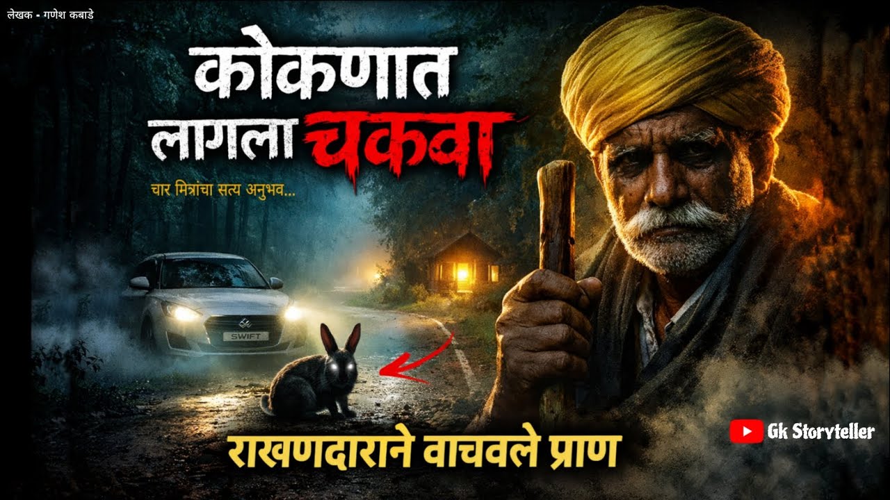कोकणात लागला चकवा | 4 मित्रांचा सत्य अनुभव | Horror experience in marathi | marathi bhaykatha #भयकथा