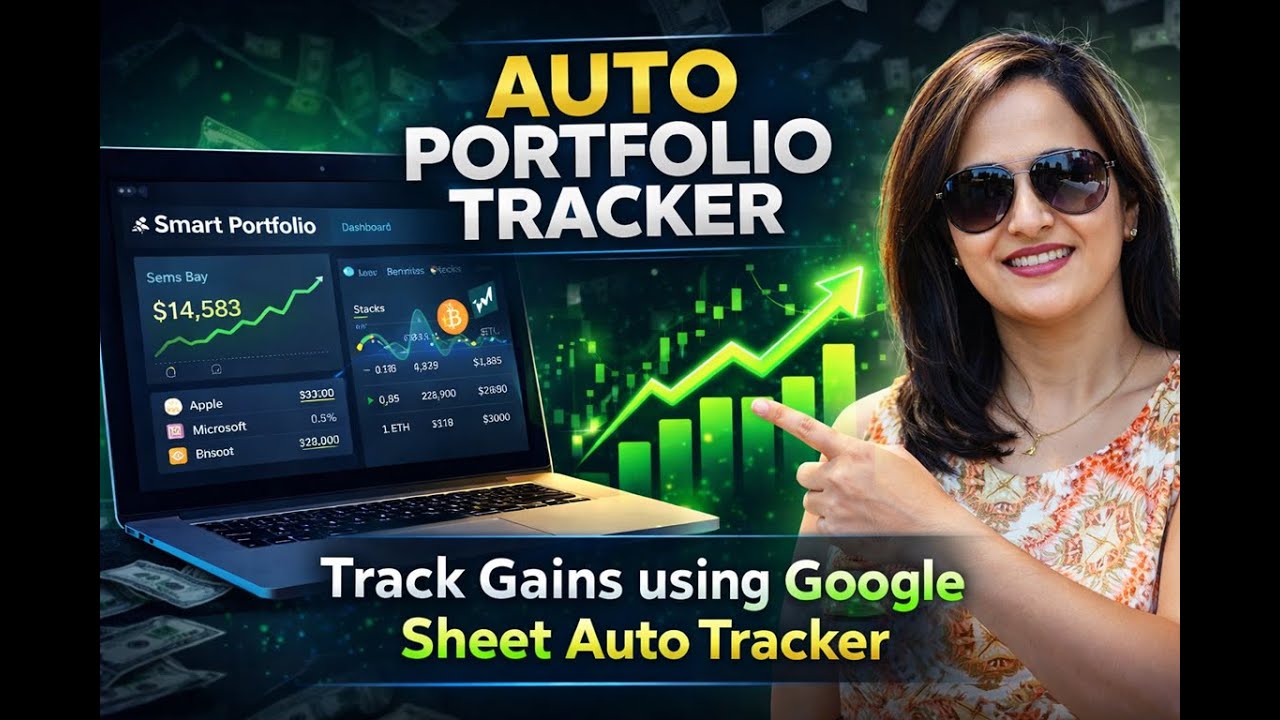 Auto Portfolio Tracker :  Track Stocks Automatically & Never Miss a Market Moves