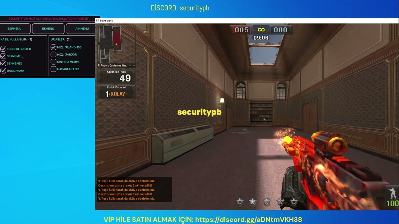 Point Blank GÜNCEL ÜCRETSİZ CBSİZ HACK ! HİLE 4 ! [Aimbot-Wallhack-HızlıYürüme-Zıplama] [30.11.2023]