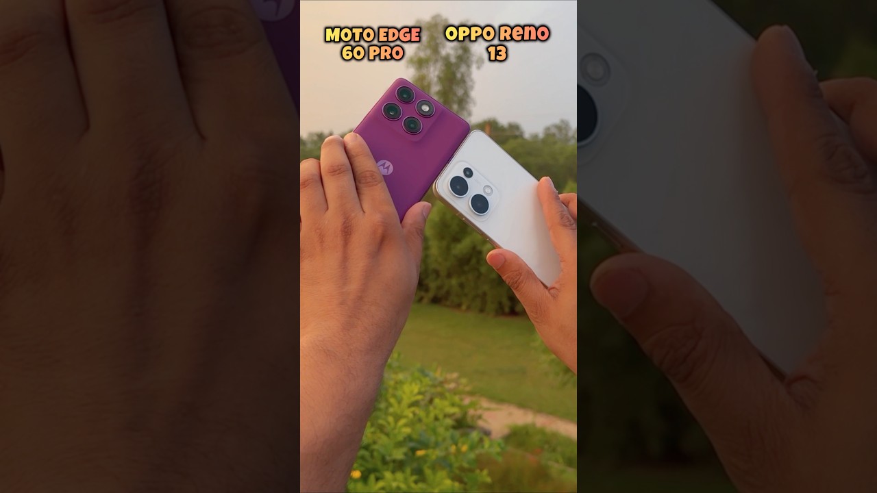 Moto Edge 60 Pro Vs Oppo Reno 13 Zoom Test