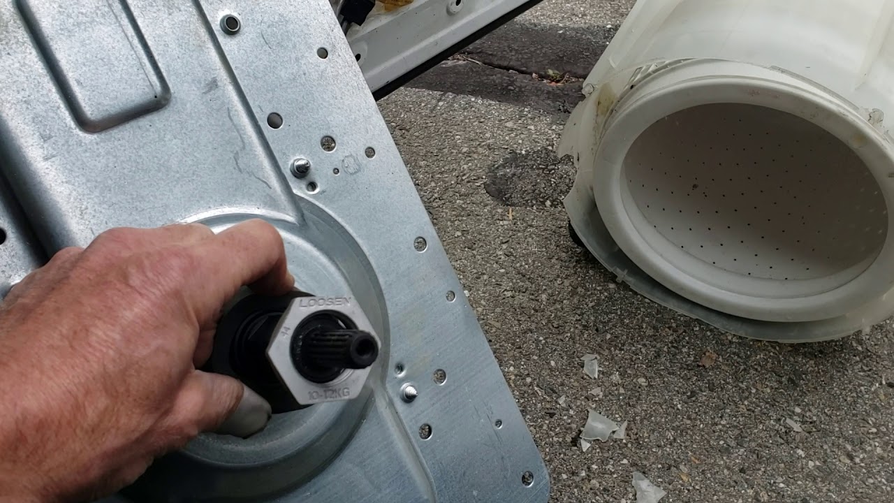 Ge stack washer loud spin part2