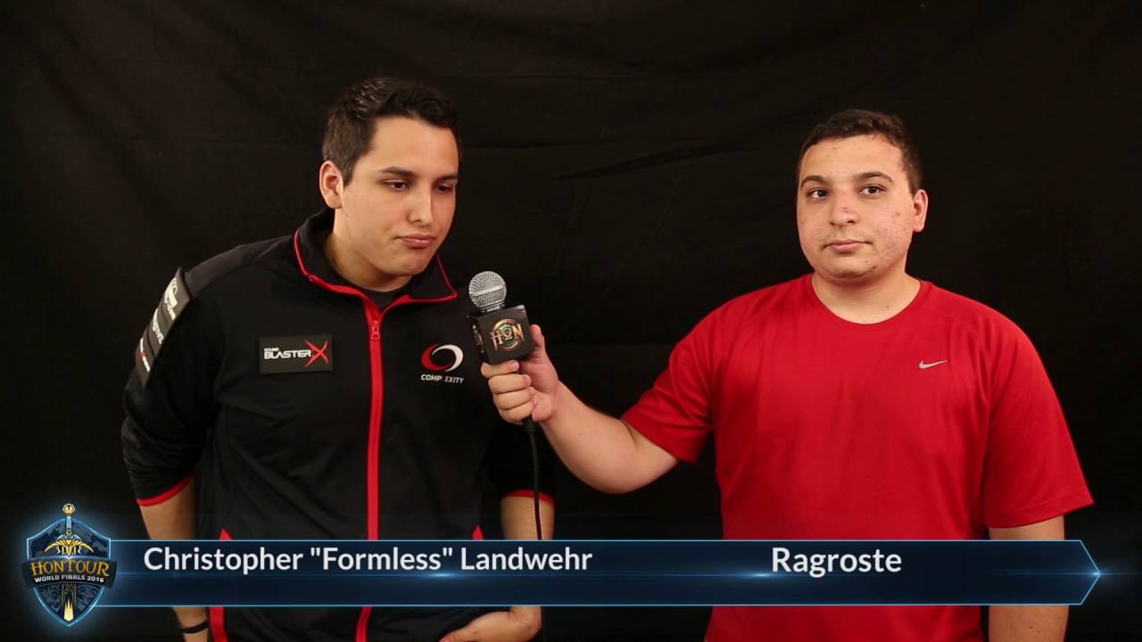 HoN Tour World Finals 2016 Player Interviews | Formless