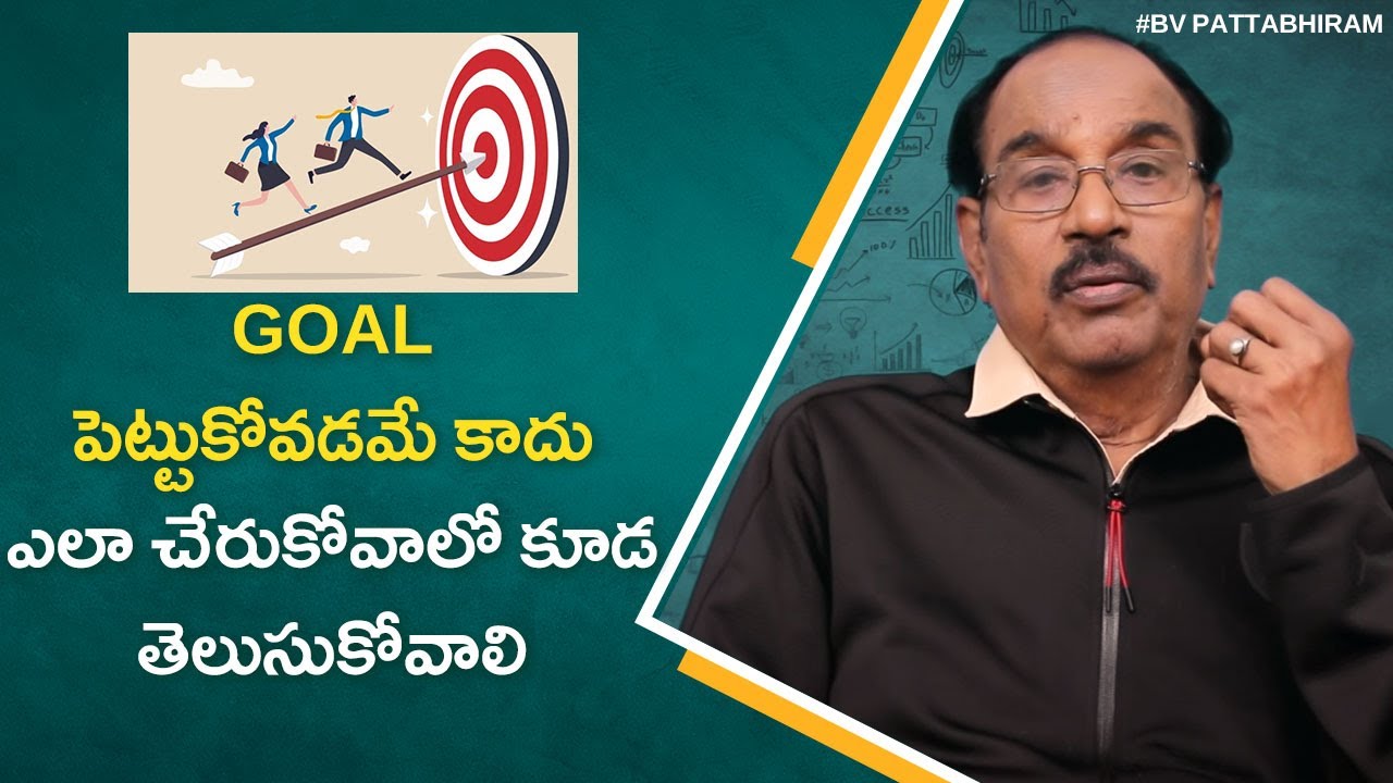 How to Set a Goal and Achieve It | Why Goal Setting? | Motivational Videos 2024 | BV Pattabhiram