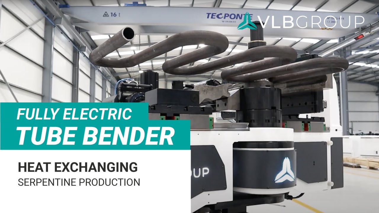 EB83CNC | Serpentine Production Fully Electric Tube Bender | Heat Exchanging- Green Energy