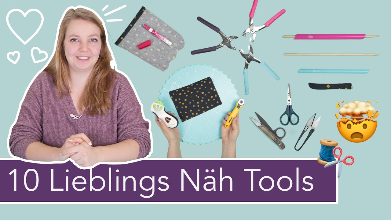 Meine 10 absoluten Lieblings Näh-Gadgets! 😱🧵✂️