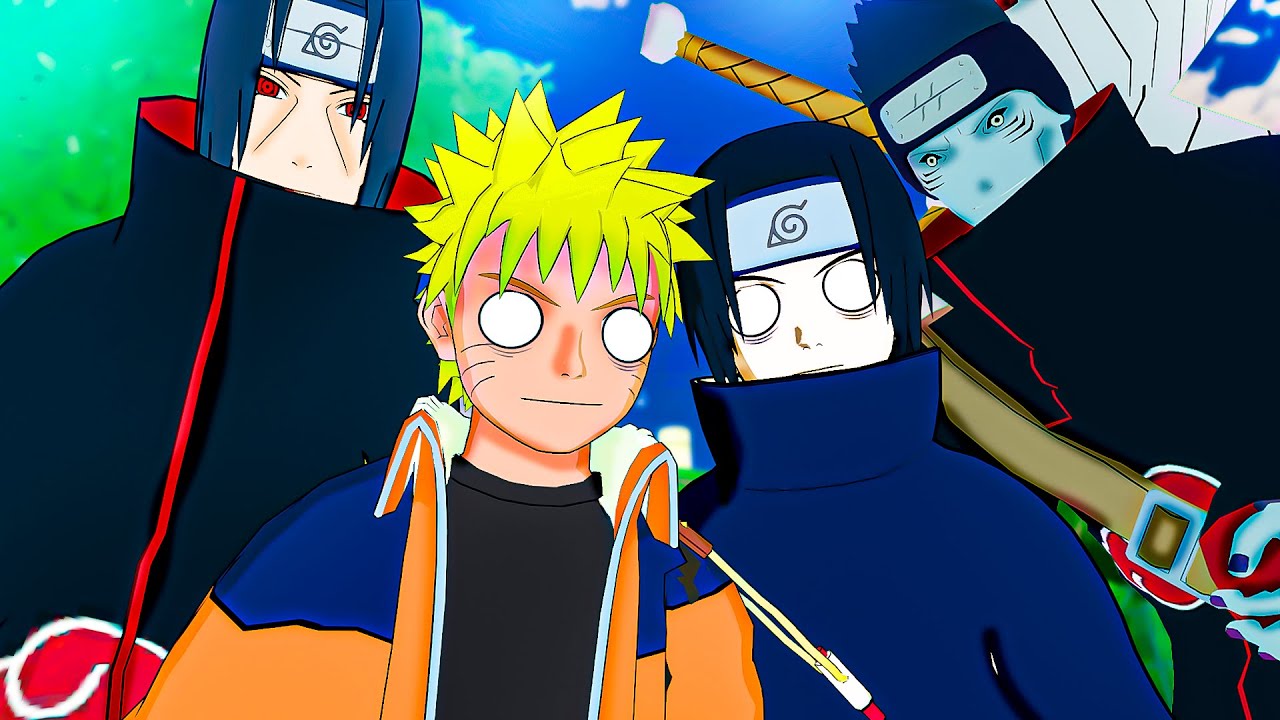 itachi e kisame em busca de naruto e sasuke uchiha
