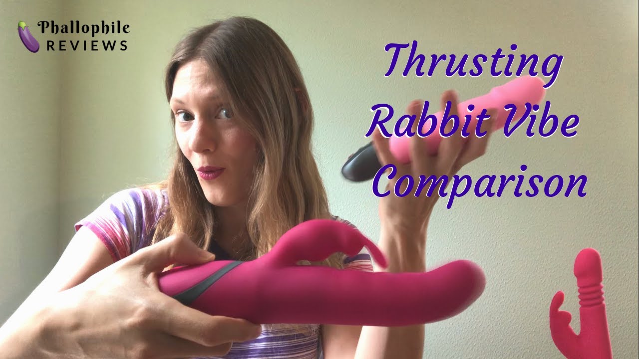 Thrusting Rabbit Vibe Demo: Lovehoney Happy Rabbit Thrusting vs. BMS Commotion Cha Cha pulsing bunny