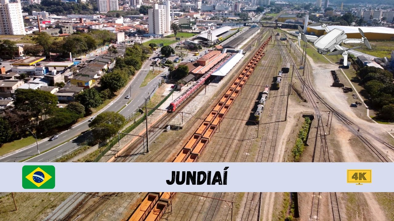 [4K] 🇧🇷 Jundiaí - by drone 🇧🇷