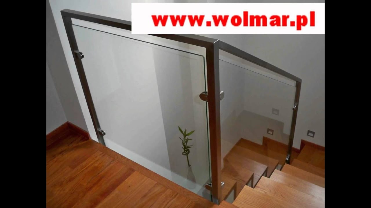 Balustrady nierdzewne Wolmar Miedzno.avi