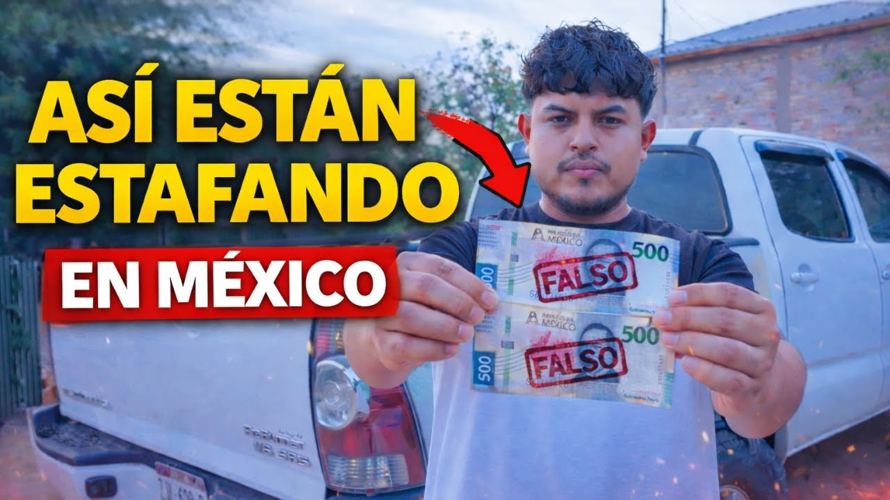 ❗️Billetes FALSOS en M&eacute;xico &iexcl;CUIDADO&iexcl; Esto NOS PAS&Oacute; | As&iacute; te estafan💸❗️