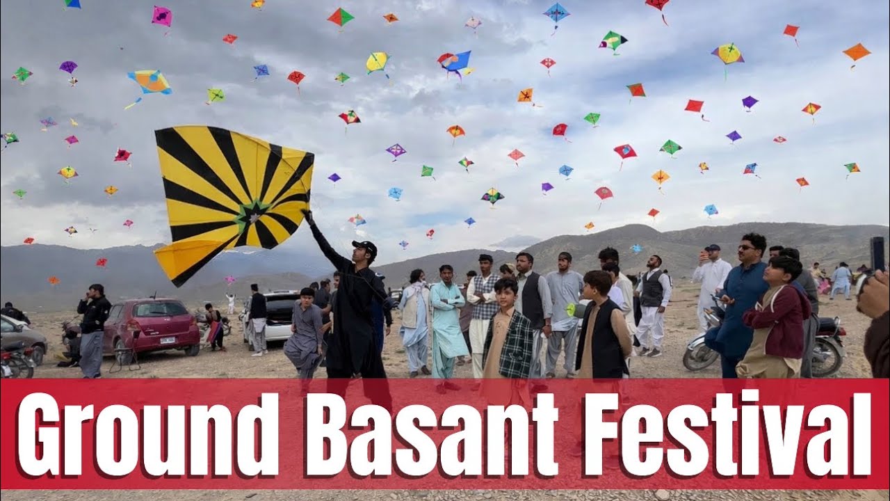 Quetta Kachmorr Ground Basant😍🤩Part : 1😍🔥Heavy Mahool😍🤩big kites big Beuties😍🤩