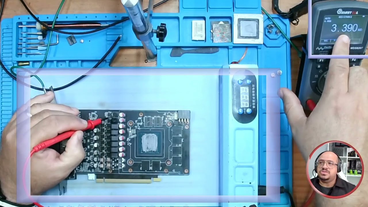 Conserto RTX 2060 ZOTAC - Diagn&oacute;stico de chip gr&aacute;fico (GPU) queimado 😭