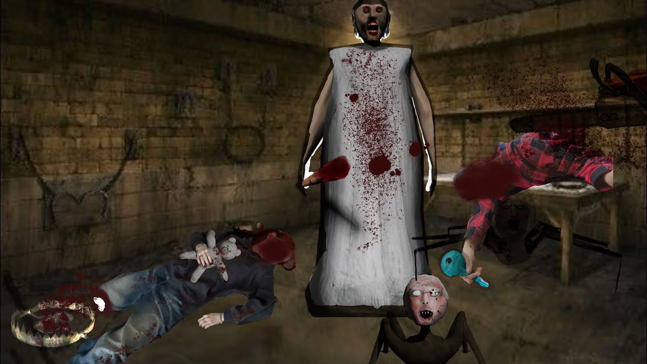 Гоняем бабку (бабка гоняет нас) [fake blood]