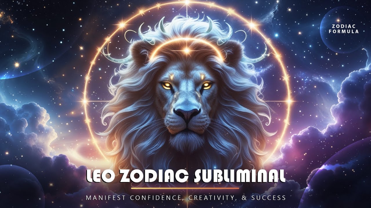 LEO ZODIAC SIGN SUBLIMINAL - Manifest Confidence, Creativity, & Success (✨Zodiac Formula✨)