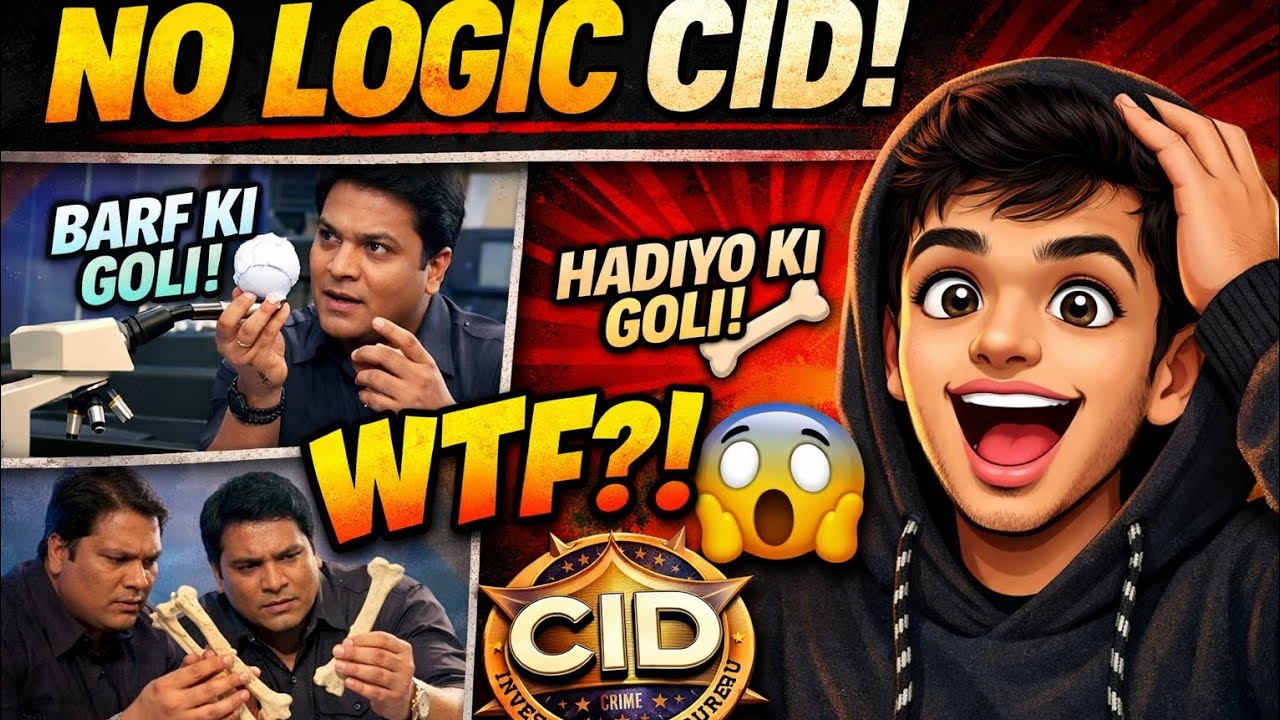 Most Cringest Scene Cid | Indian Tv Serials Roast Video 😅