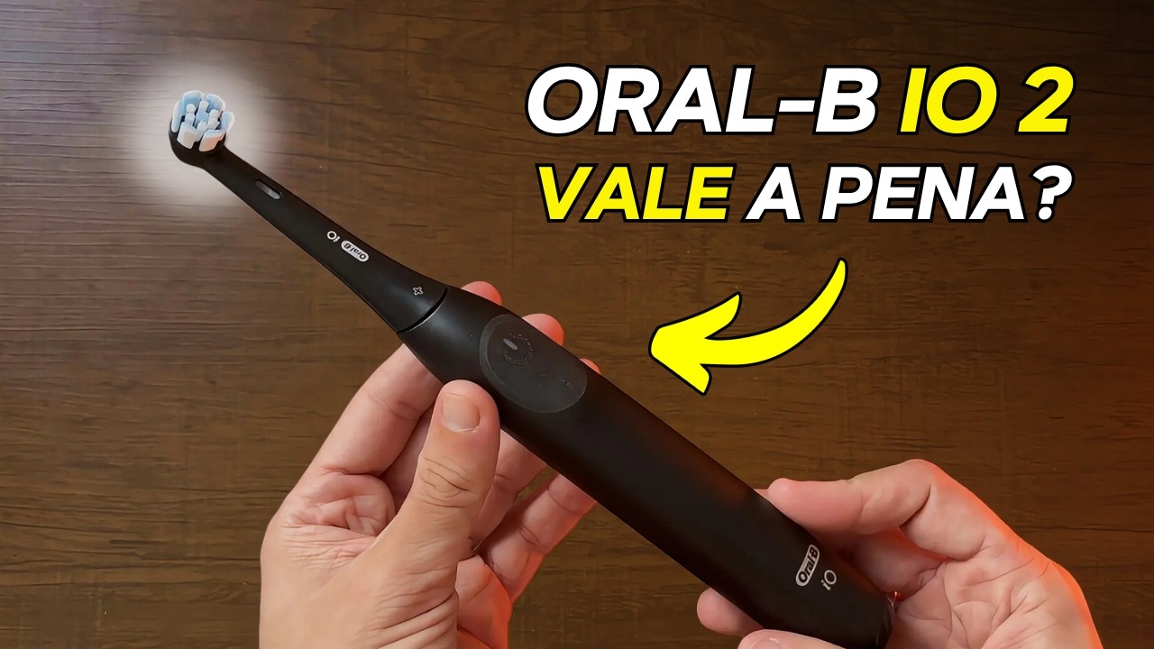 Escova de Dente Elétrica Oral-B iO Series 2 Vale a Pena? (Review Completo!)