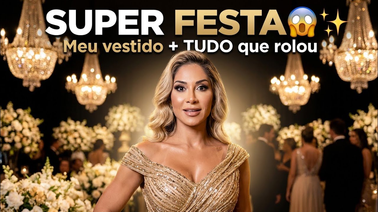 SUPER FESTA de casamento da FILHA DO ADIBE ESTHER Meu vestido e TUDO QUE ROLOU na FESTA #MairaCardi 