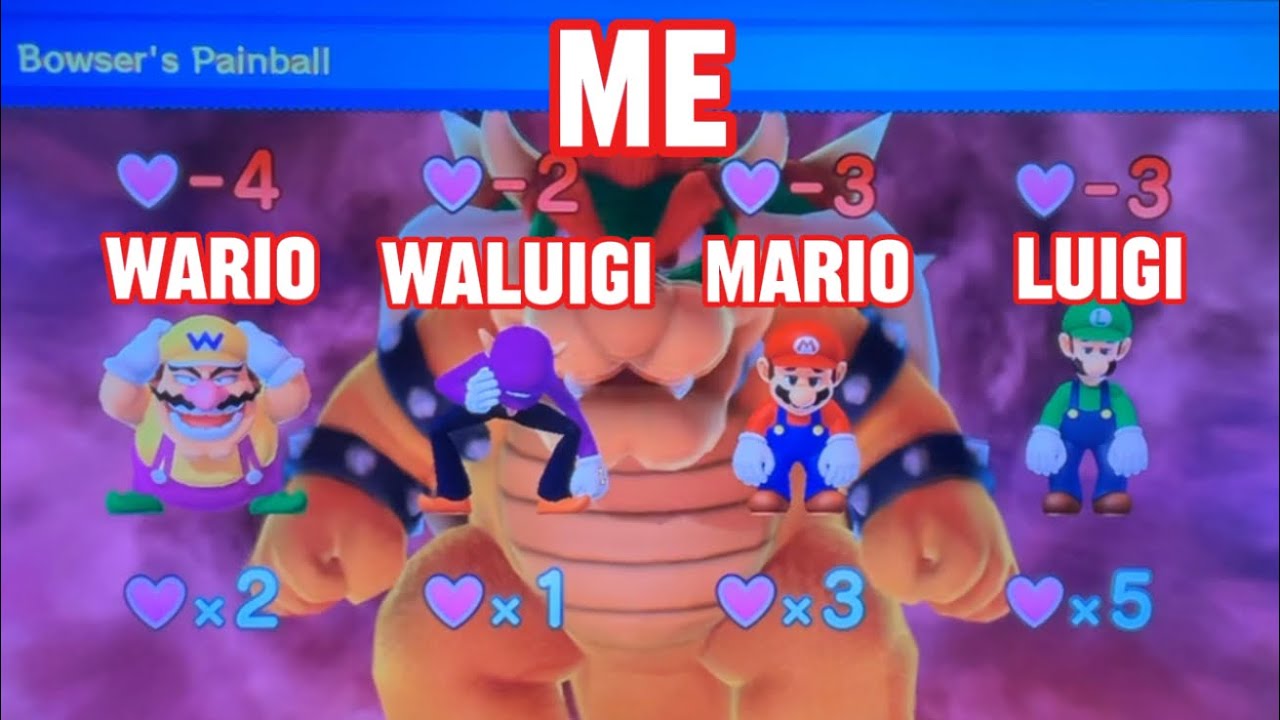 (I play as bowser this time) Mario party 10 whimsical waters