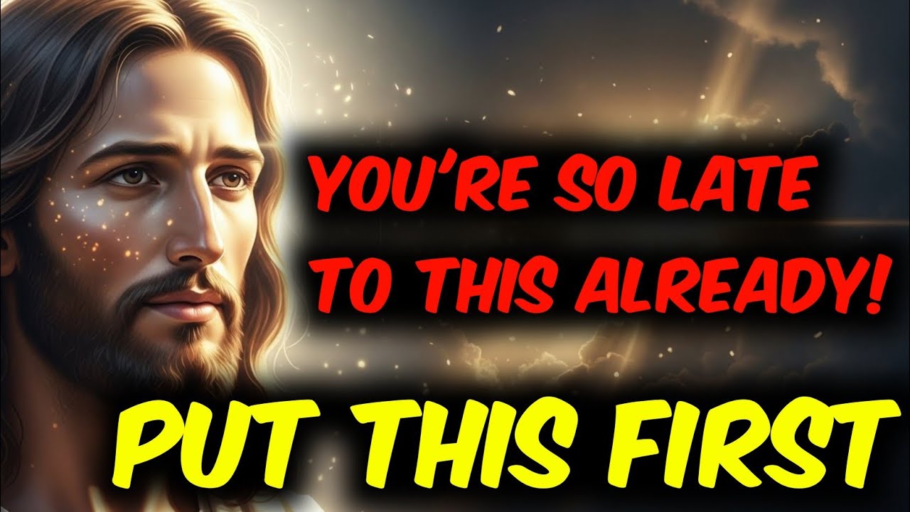 ✝️God Says;- You're So Late To This ALREADY!  | God's Message For You Today